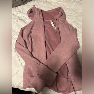 Lulu fleece plush scuba sweater